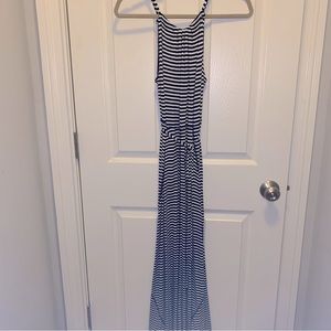 GAP striped maxi dress